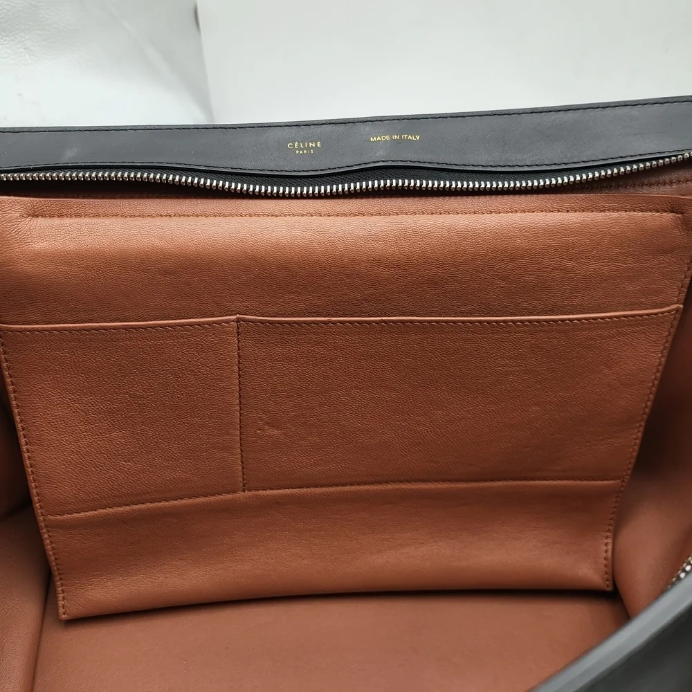 Celine Trapeze tri-color shoulder bag..authentic w/COA..